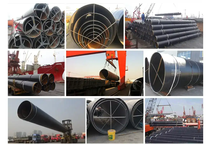 packaging and shipping of API 5L X70 PSL2 ssaw pipe packaging and shipping of API 5L X70 PSL2 ssaw pipe