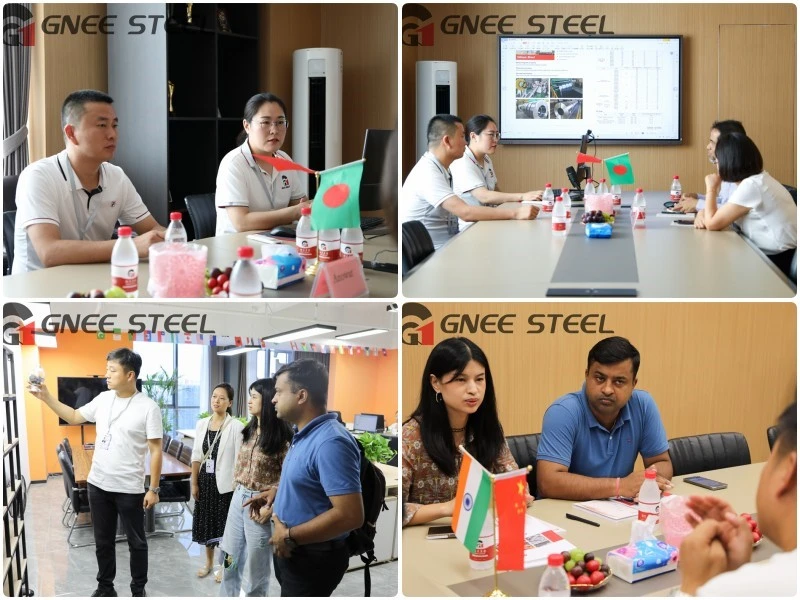 Gnee Customer visit Gnee Customer visit